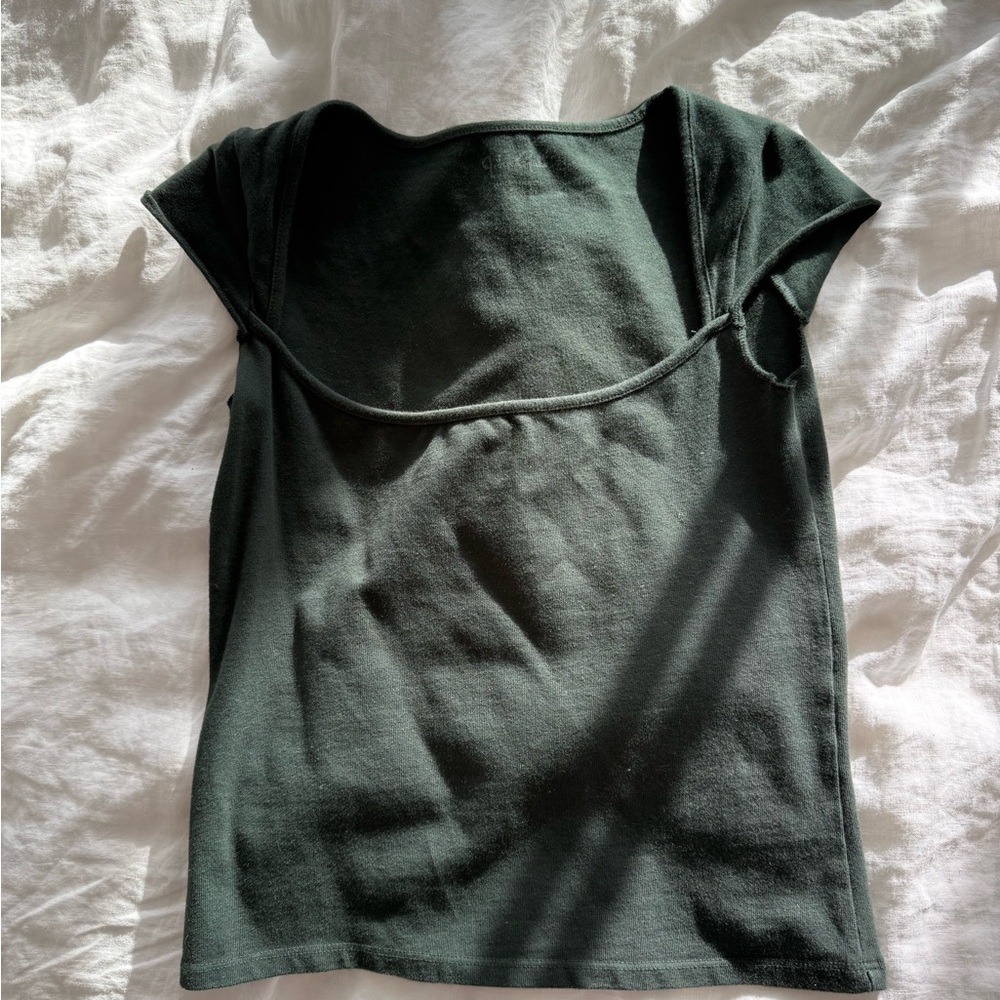 Brandy Melville Green T shirt